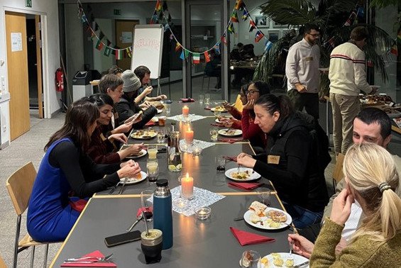 Group photo International Dinner