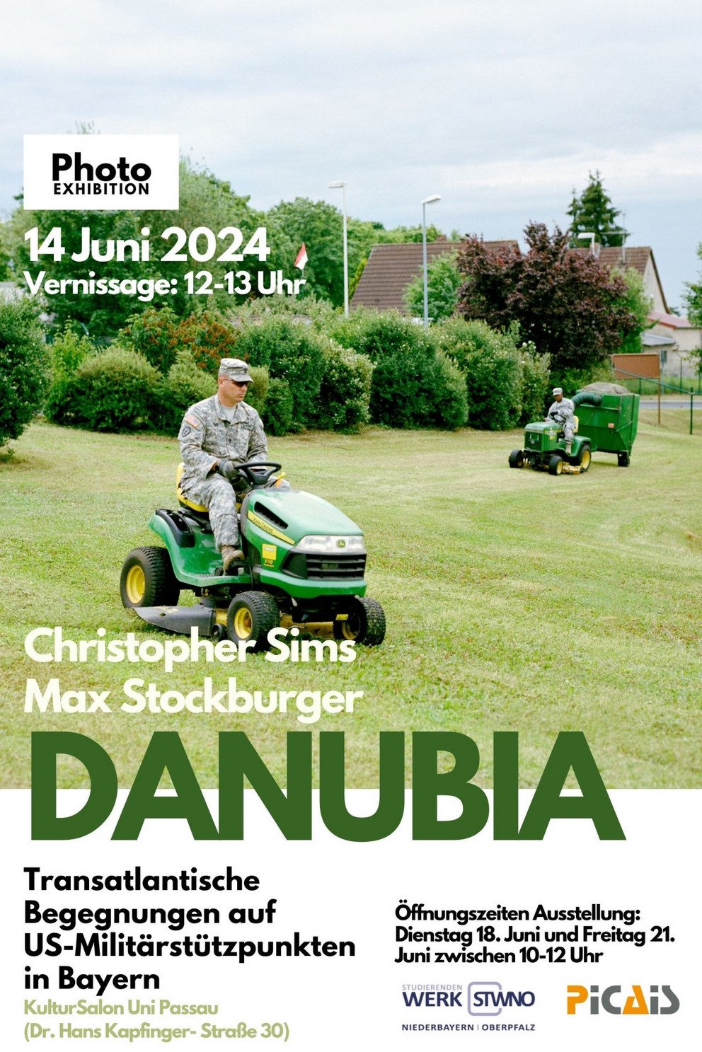 Plakat zur Ausstellung Danubia