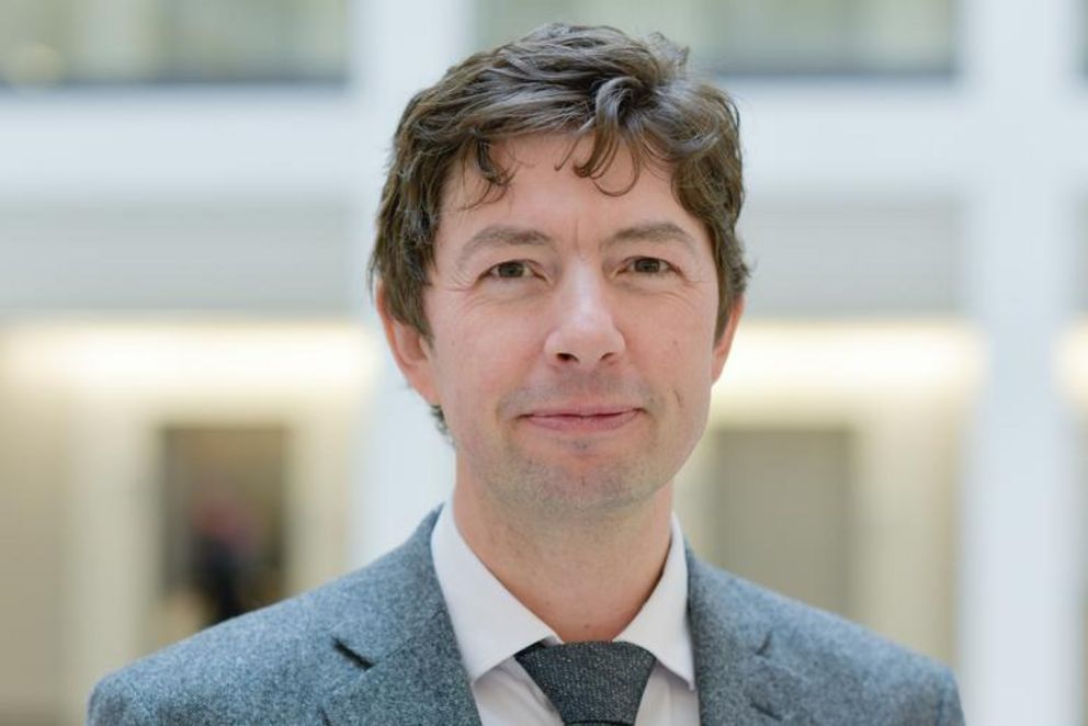 Prof. Dr. Christian Drosten, Direktor des Instituts für Virologie der Berliner Charité; Foto: Peitz/Charité