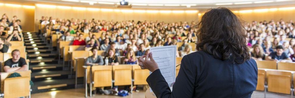 Students during lecture